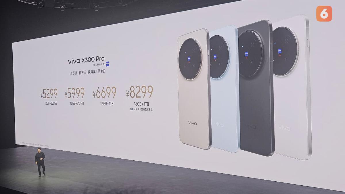 Vivo X300 Pro Diluncurkan Global dengan Kamera ZEISS 200MP, Simak Spesifikasi dan Harganya