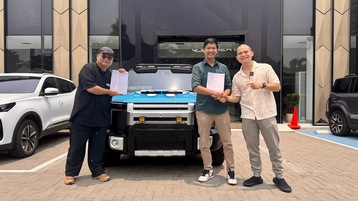 Hoki, Pengunjung IMX 2025 Dapat Supergiveaway Mobil Chery J6