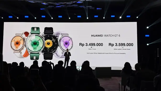 Jam Tangan Huawei Watch GT 6 Series Resmi di Indonesia, Simak Harga dan Fitur Utamanya