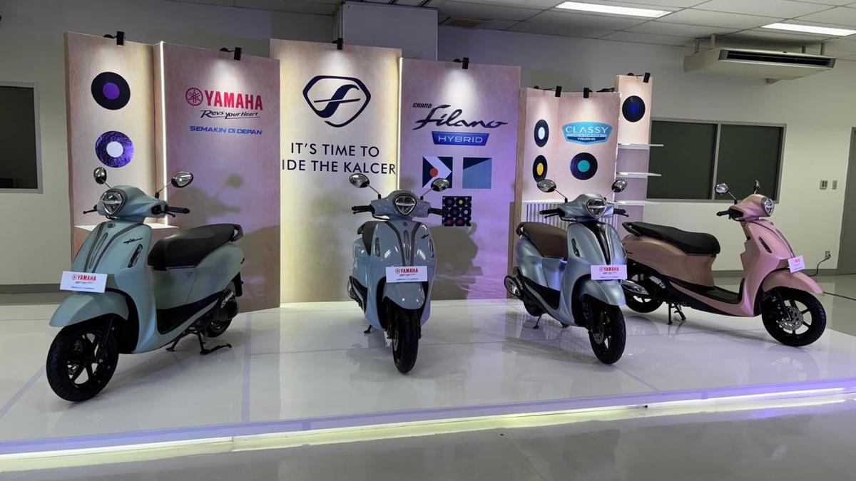 Warna Baru Yamaha Grand Filano dan Fazzio Hybrid Semakin Menarik